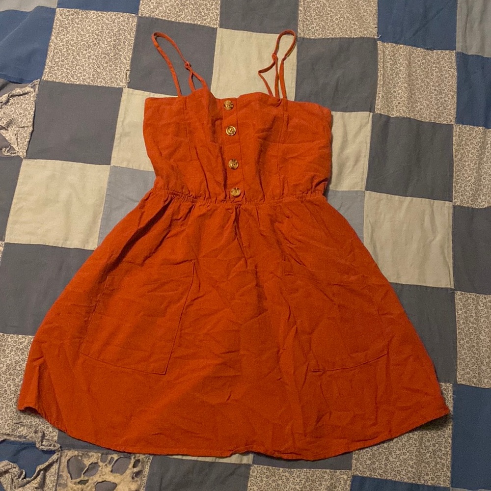 Babydoll tank top with pockets